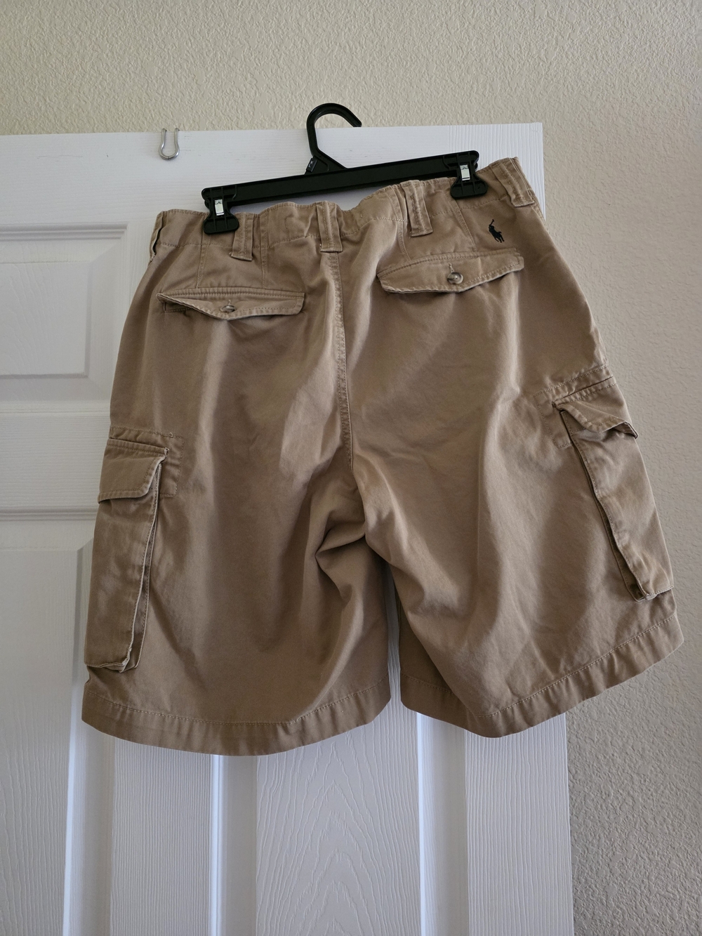 Ralph Lauren Polo Tan Cargo Shorts with Pockets - Picture 2 of 5